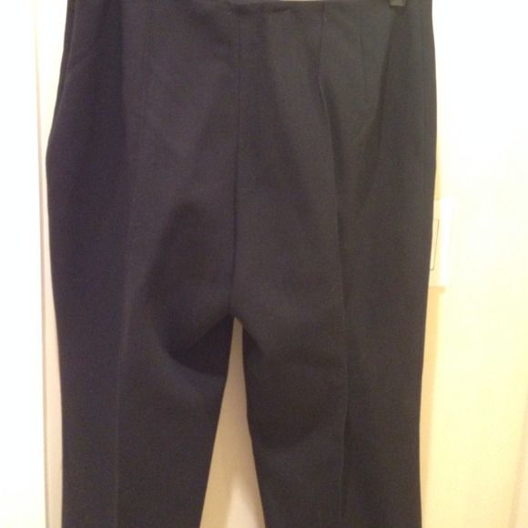 Michael Kors size 10 Black, Front Pleat Pants NWT - Picture 3 of 3